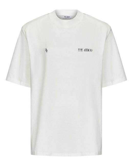 T-Shirt Kilie di The Attico in White