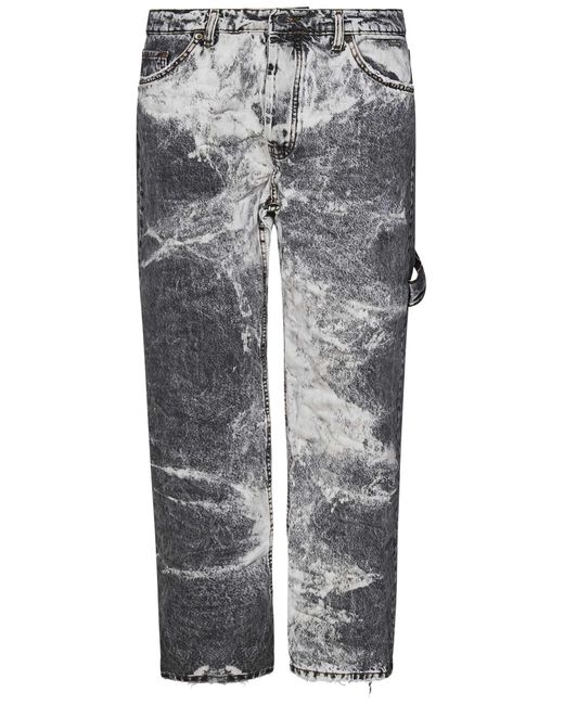 State of Order Gray Jeans for men