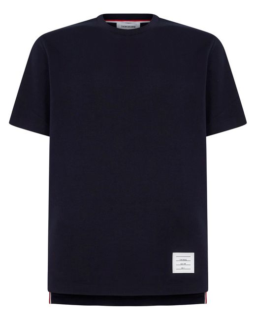 T-Shirt di Thom Browne in Blue da Uomo