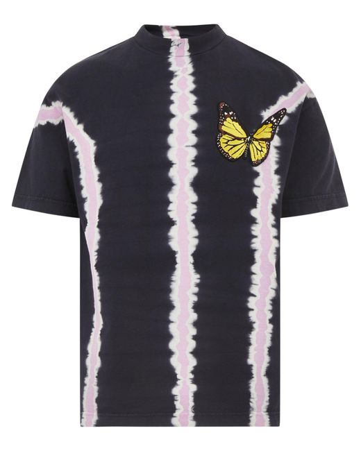 butterfly tie dye shirt
