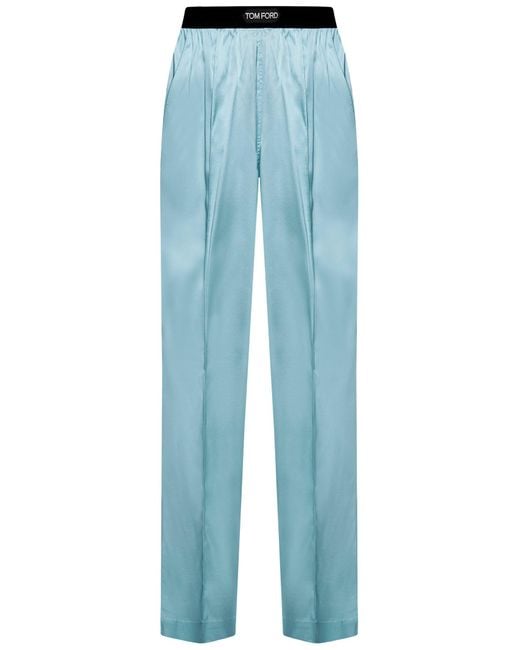 Tom Ford Blue Trousers