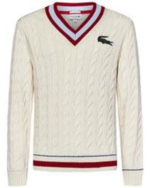 Lacoste Natural Sweater for men