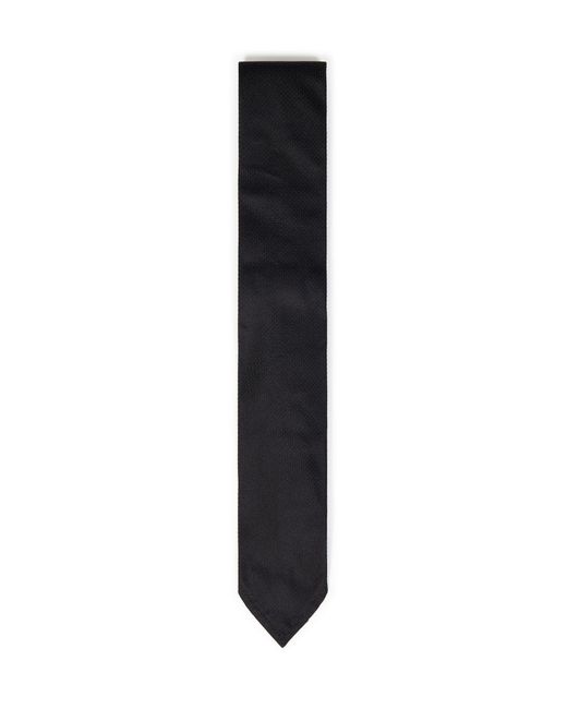 Cravatta D2 Classic di DSquared² in Black da Uomo