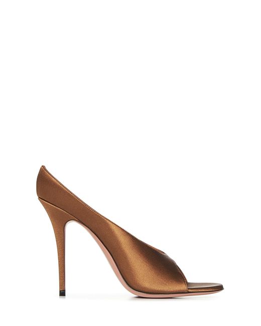 AMINA MUADDI Brown Anok Slipper 105 Sandals