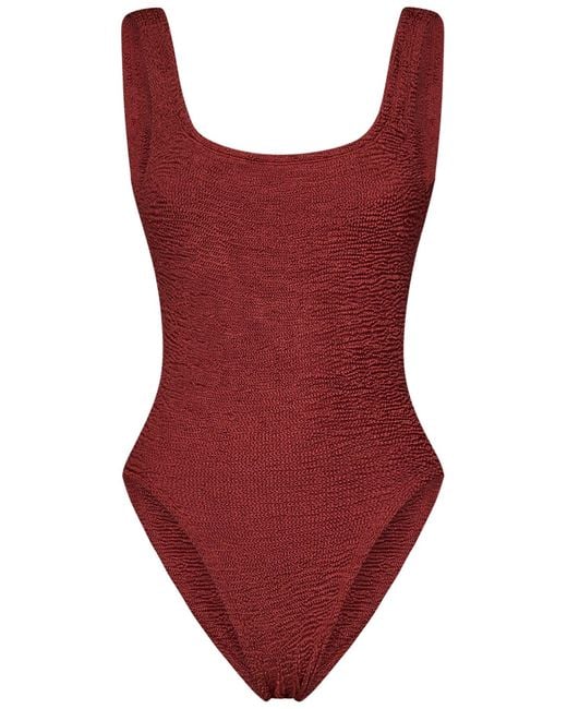Hunza G Red Square Swimsuit