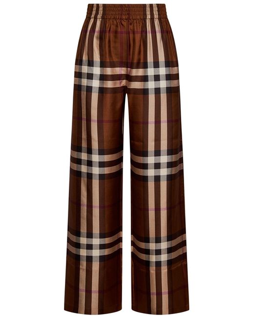 Pantalone di Burberry in Brown