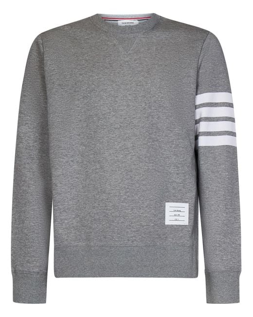 Thom Browne Gray Sweatshirt for men