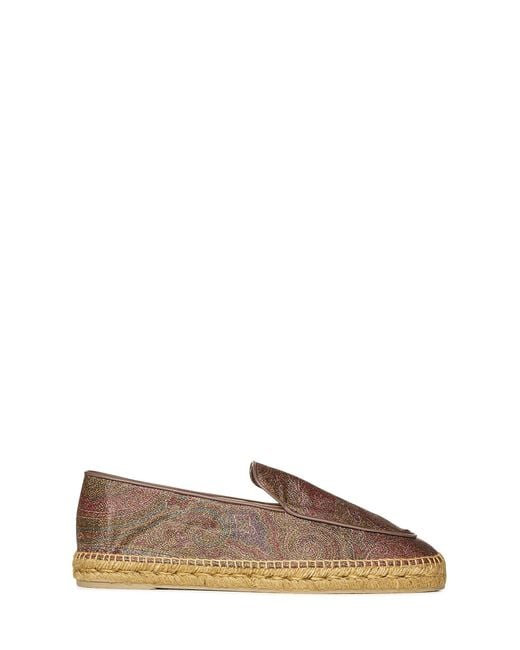 Etro Brown Espadrillas for men