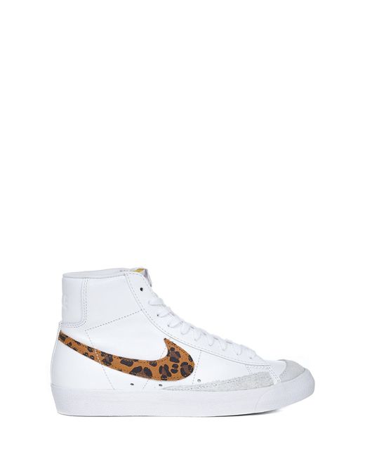 Nike Leather Blazer Mid '77 Se Sneakers in White - Lyst