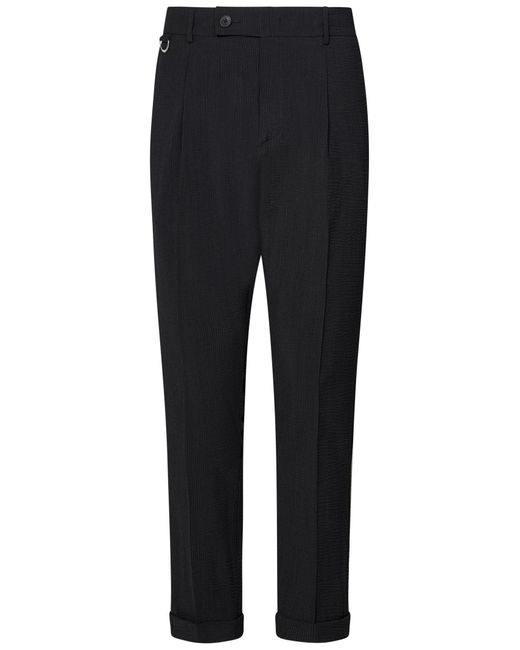 Low Brand Blue Riviera Elastic Trousers for men