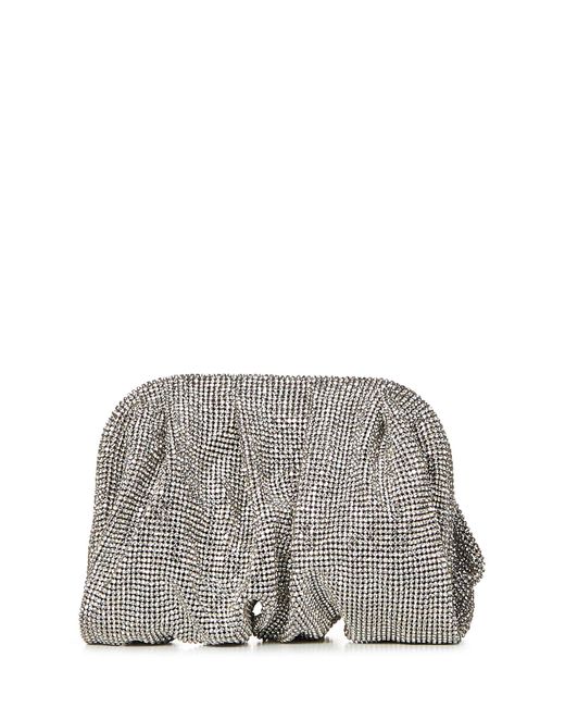 Benedetta Bruzziches Gray Venus La Petite Clutch