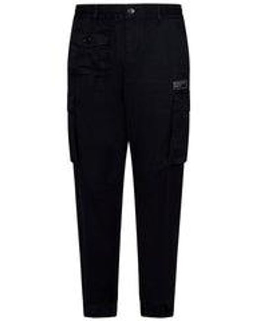 DSquared² Blue Urban Cyprus Cargo Trousers for men