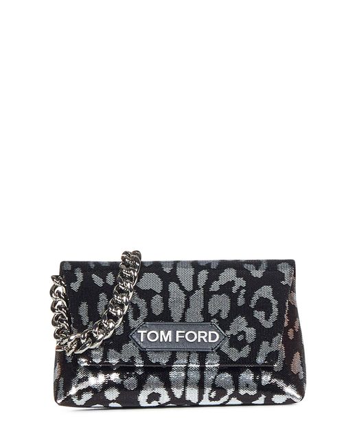 Tom Ford Gray Handbag