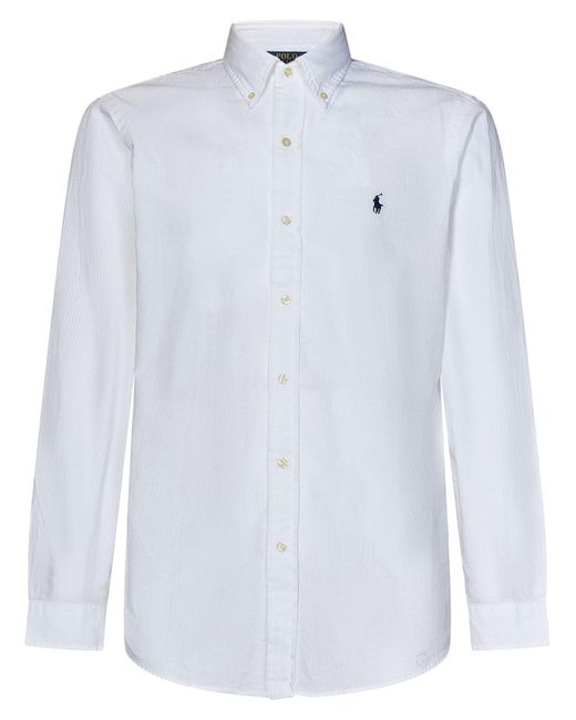 Camicia di Polo Ralph Lauren in White da Uomo