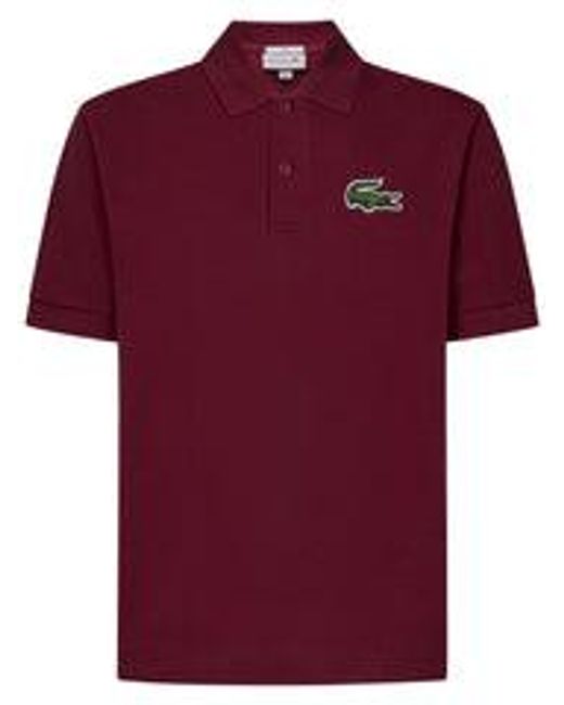 Lacoste Red Original Polo L.12.12 Loose Fit Polo Shirt for men