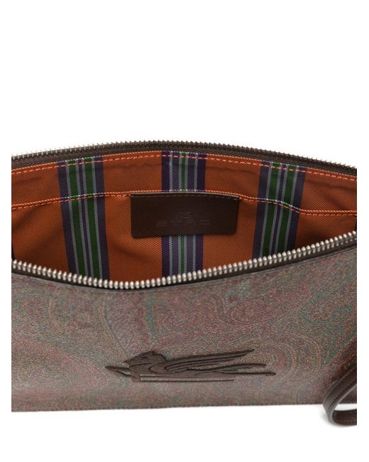 Clutch di Etro in Brown da Uomo
