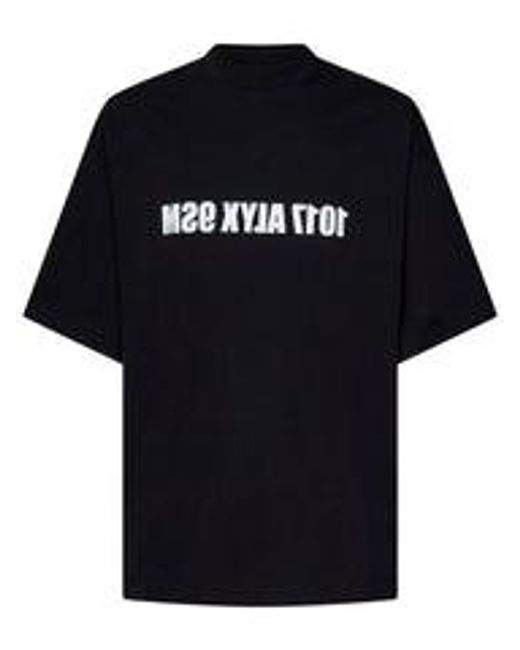 1017 ALYX 9SM Black T-Shirt for men