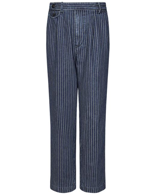 East Harbour Surplus Blue Enfield Trousers for men