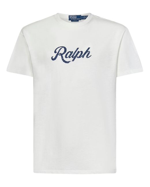 T-Shirt di Polo Ralph Lauren in White da Uomo