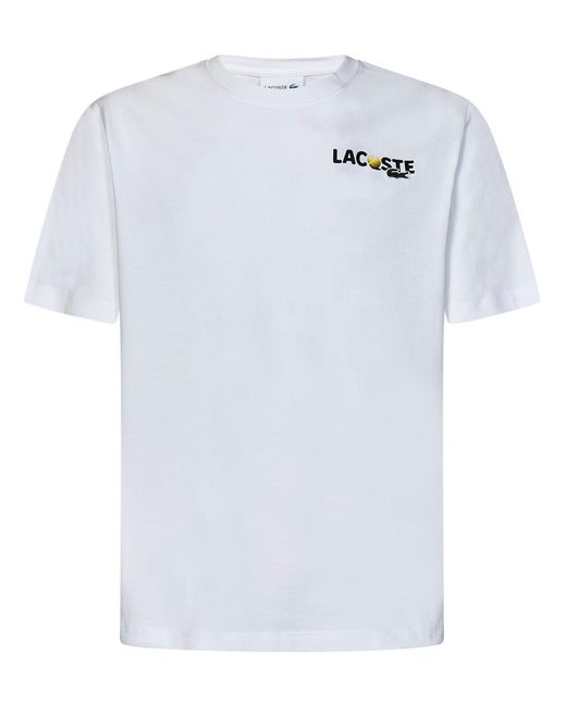 Lacoste White T-Shirt for men