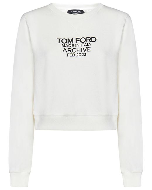 Felpa di Tom Ford in White
