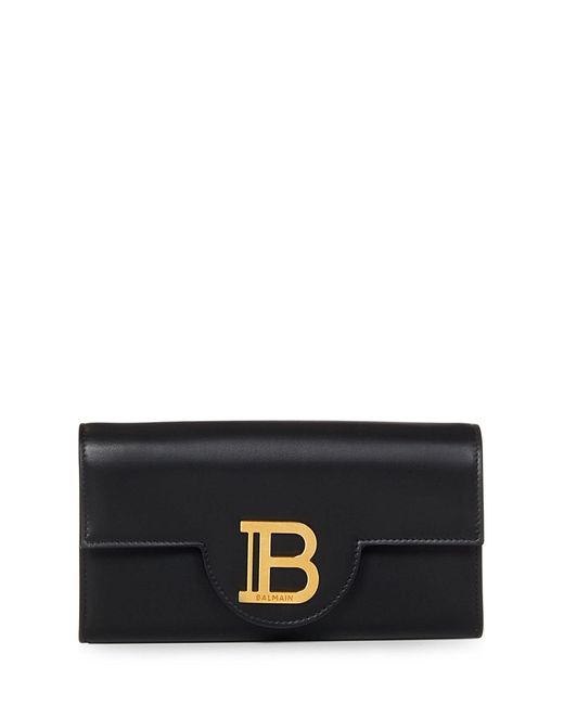 Balmain Black Paris B-buzz Wallet