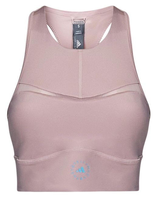 Top di Adidas By Stella McCartney in Pink