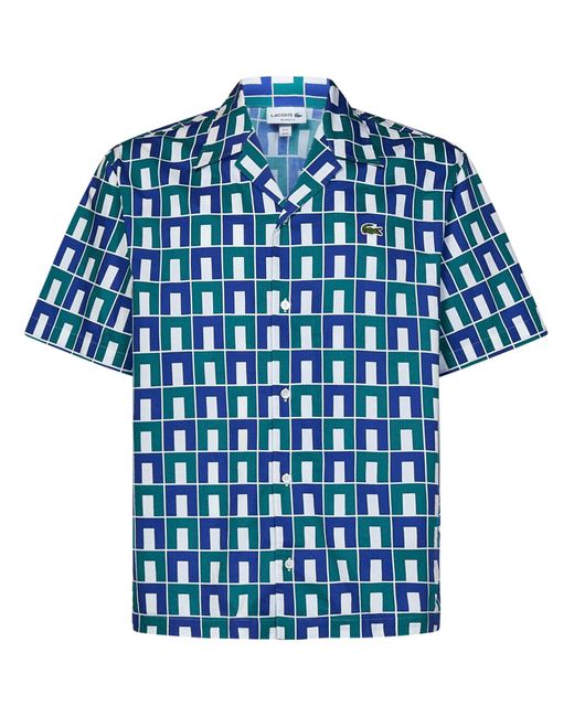Camicia di Lacoste in Blue da Uomo