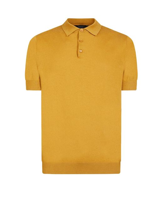 Maglia di Gazzarrini x Michele Franzese in Yellow da Uomo