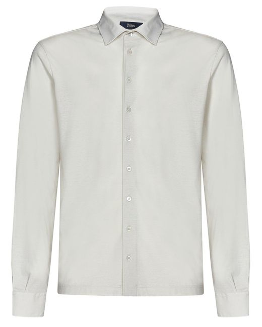 Camicia di Herno in White da Uomo