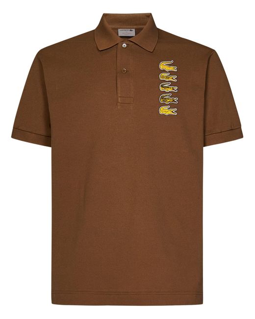 Lacoste Brown Polo Shirt for men