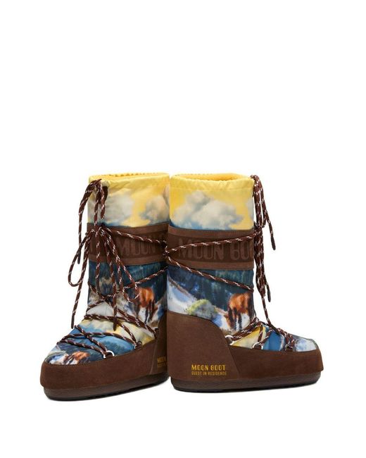 X Guest di Moon Boot in Multicolor