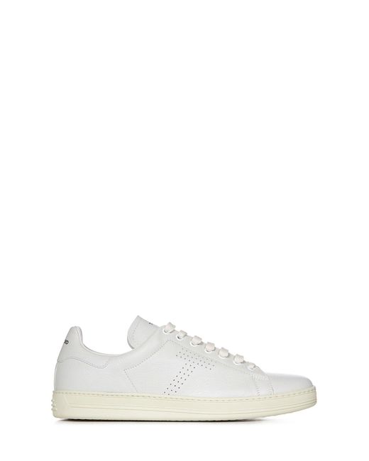 Tom Ford White Warwick Sneakers for men