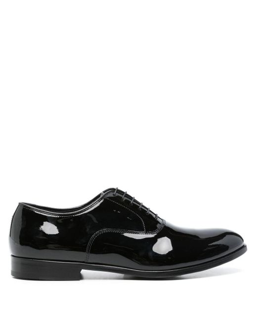 Doucal's Black Laced Up for men