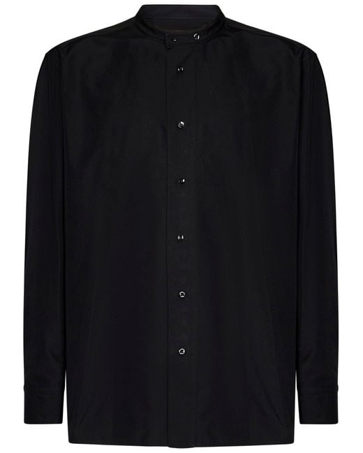 Camicia Monday P. M di Jil Sander in Black da Uomo