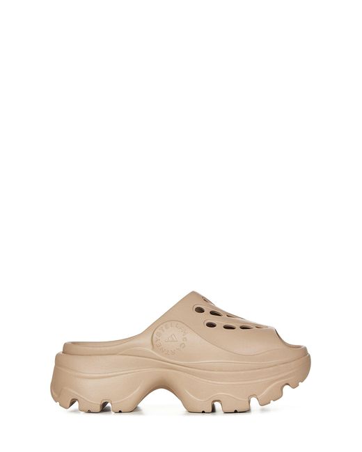 Pantofole di Adidas By Stella McCartney in Natural