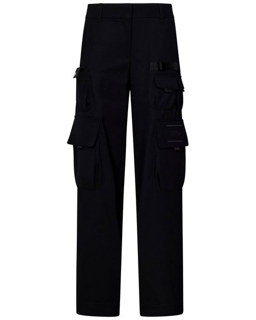 Off-White c/o Virgil Abloh Blue Off- Trousers