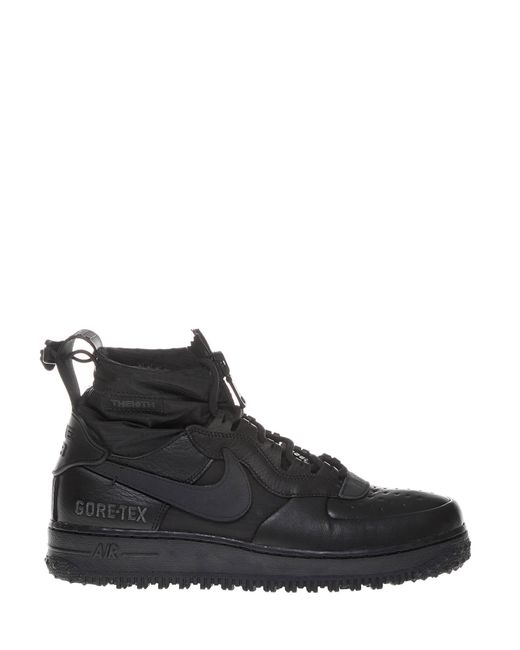 Nike Synthetic *icon Black High-top Air Force 1 Gore-tex With Front Zip And  Ankle Drawstring. for Men | Lyst Canada