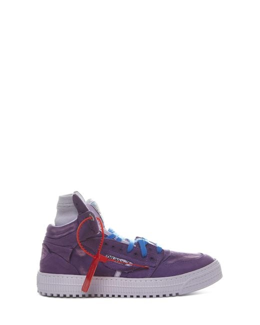 Off-White c/o Virgil Abloh Canvas Off-court 3.0 Sneakers in Purple for Men - Lyst