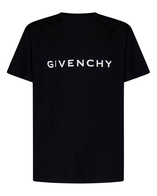 T-Shirt Archetype di Givenchy in Black da Uomo