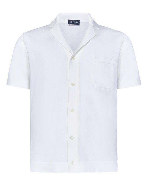 Camicia di Drumohr in White da Uomo