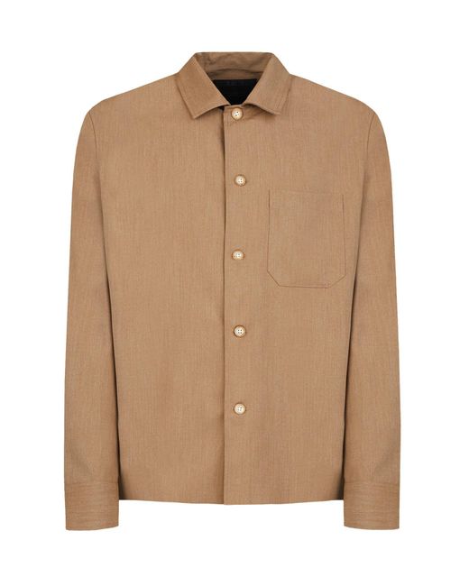 Camicia di Gazzarrini x Michele Franzese in Brown da Uomo