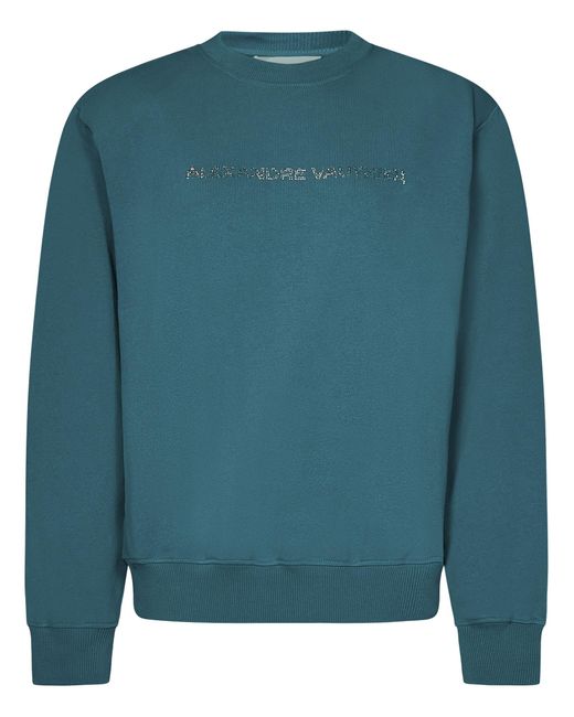 Alexandre Vauthier Blue Sweatshirt
