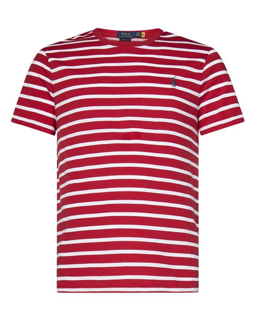 Polo Ralph Lauren Red T-Shirt for men