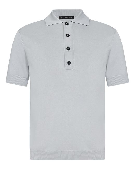 Low Brand Gray Polo Shirt for men