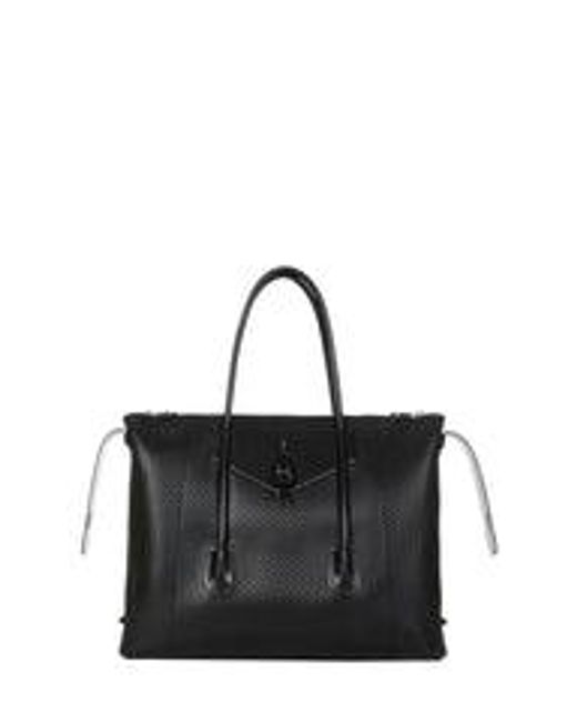 Givenchy Black Antigona Lock Soft Large Handbag for men
