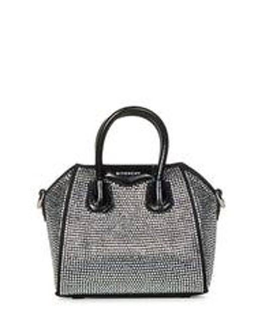 Givenchy Gray Antigona Micro Handbag