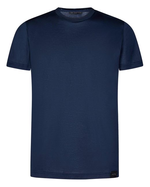 T-Shirt di Low Brand in Blue da Uomo