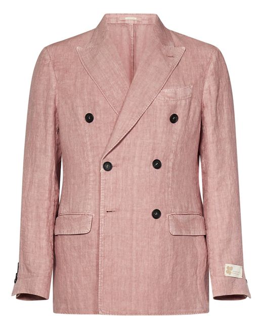 Massimo Alba Pink Monster Blazer for men