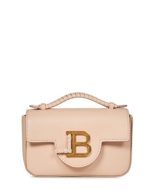 Balmain Pink B-Buzz Mini Handbag